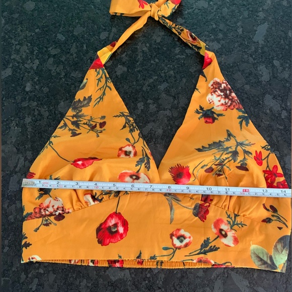 Zaful Halter Crop Top sz M - Picture 4 of 6